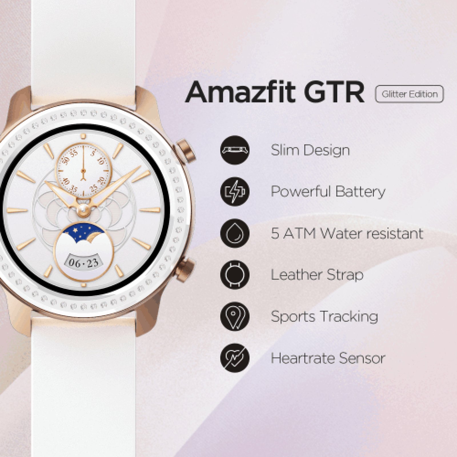 amazfit gtr swarovski